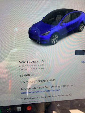 Used 2022 Tesla Model Y Long Range AWD/4WD image 3