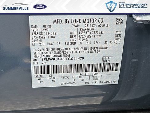 New 2026 Ford Explorer ST w/ Sun And Sound Package AWD/4WD image 38