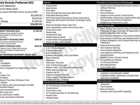 Certified 2024 Buick Envista Preferred w/ Convenience I Package image 5