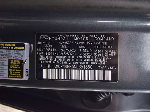 Used 2022 Hyundai Palisade SEL w/ 8P Bench Seat Package FWD image 33