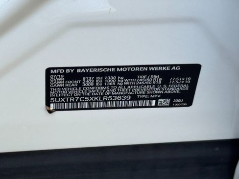 Used 2019 BMW X3 sDrive30i w/ Convenience Package RWD image 45