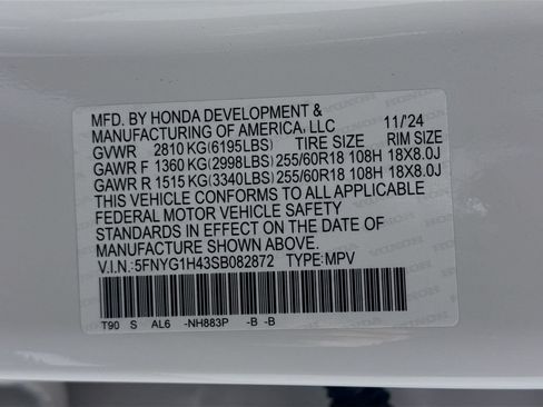 Used 2025 Honda Pilot EX-L image 45