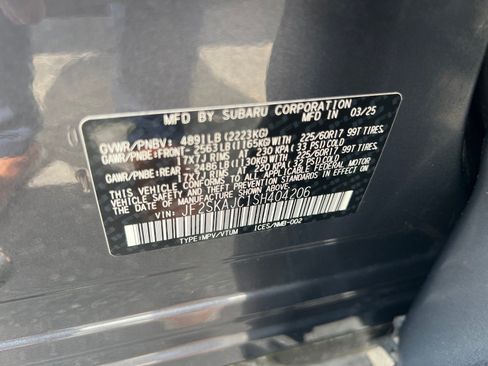 Used 2025 Subaru Forester Wilderness w/ Wilderness Package AWD/4WD image 16