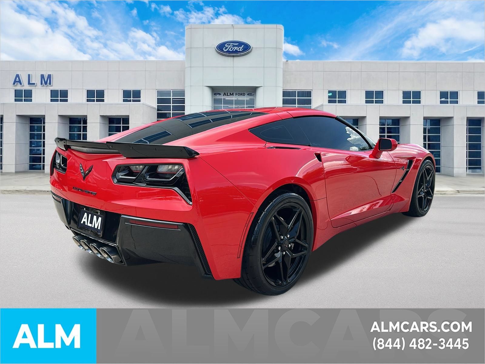 Used 2019 Chevrolet Corvette Stingray Coupe w/ Carbon Flash Badge Package RWD image 5