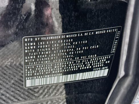 Used 2022 Volkswagen Tiguan S FWD image 12