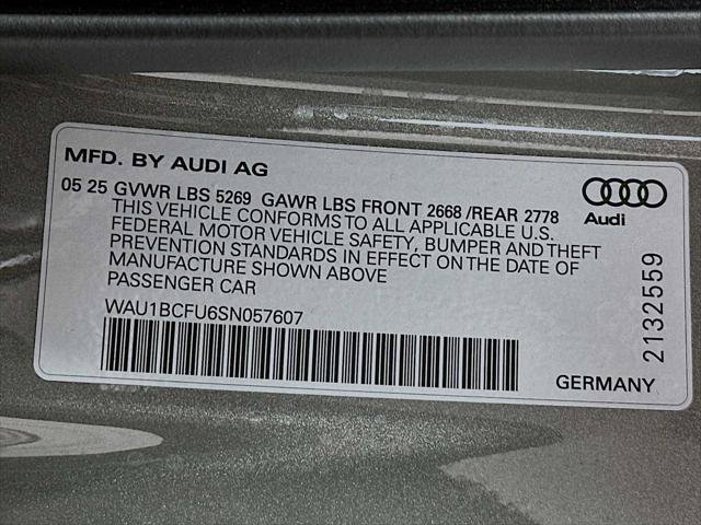 Certified 2025 Audi A5 Premium w/ Convenience Package AWD/4WD image 30