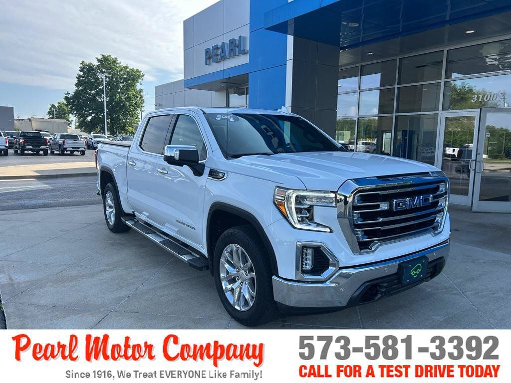 Certified 2021 GMC Sierra 1500 SLT w/ SLT Premium Plus Package AWD/4WD image 1