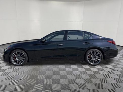 Used 2024 INFINITI Q50 Red Sport 400 w/ Black Opal Edition RWD image 9