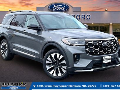 New 2026 Ford Explorer Platinum