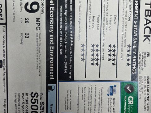 Used 2022 Subaru Outback image 41