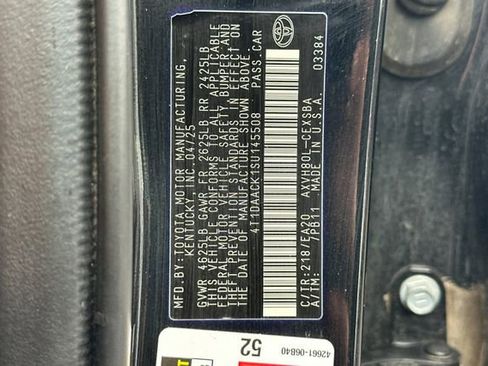 Certified 2025 Toyota Camry LE image 34