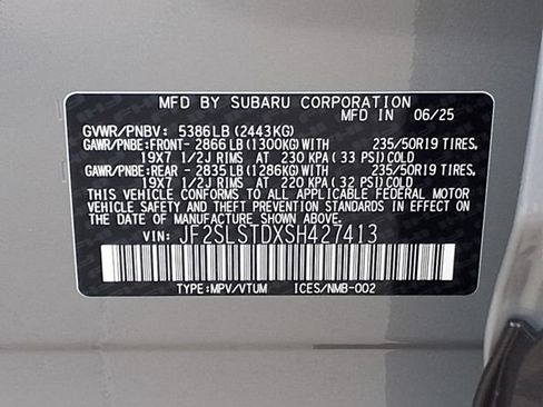 Certified 2025 Subaru Forester Touring AWD/4WD image 10