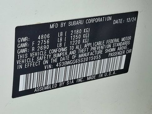 Used 2025 Subaru Legacy Sport w/ Popular Package #3 AWD/4WD image 26