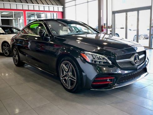 Used 2019 Mercedes-Benz C 300 4MATIC Coupe w/ AMG Line image 3