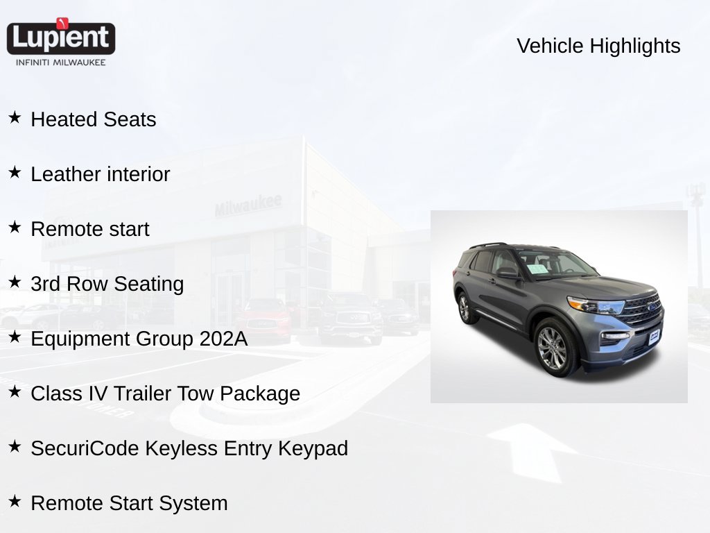 Used 2023 Ford Explorer XLT w/ Equipment Group 202A AWD/4WD image 2