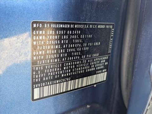 Used 2019 Volkswagen Tiguan SEL w/ 3rd Row Seat Package AWD/4WD image 23
