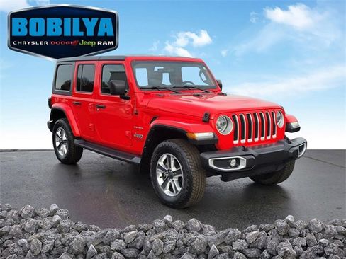 Used 2021 Jeep Wrangler Unlimited Sahara w/ Dual Top Group image 2