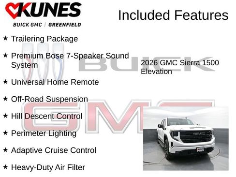 New 2026 GMC Sierra 1500 Elevation w/ Elevation Premium Package image 4