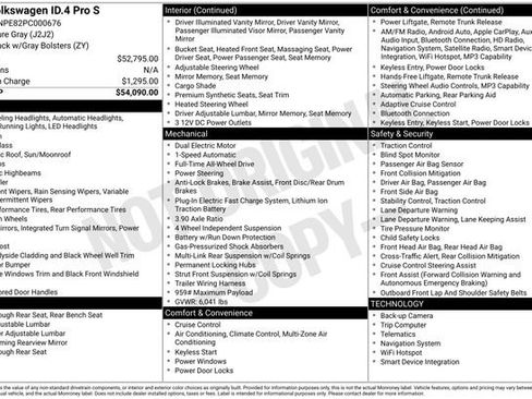 Certified 2023 Volkswagen ID.4 Pro S AWD/4WD image 37