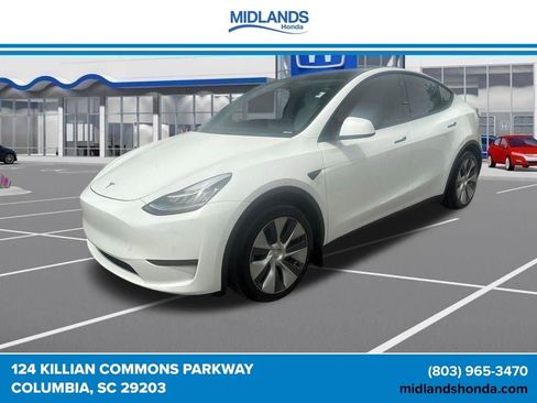 Used 2021 Tesla Model Y Long Range AWD/4WD image 3