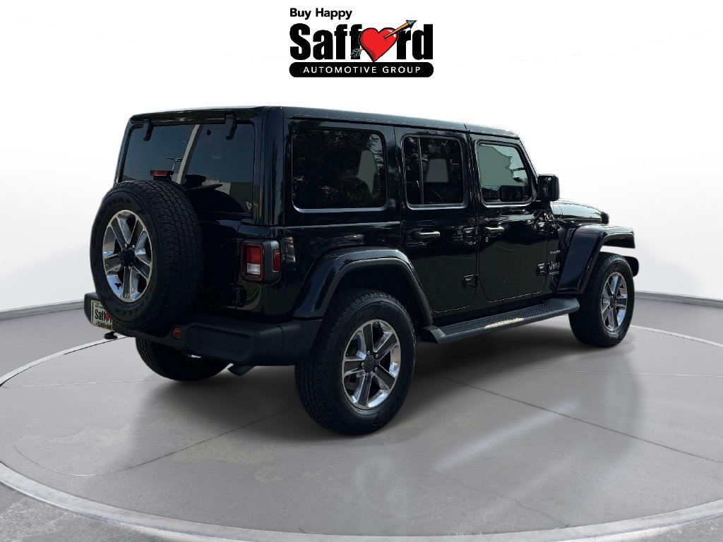 Used 2021 Jeep Wrangler Unlimited Sahara AWD/4WD image 9