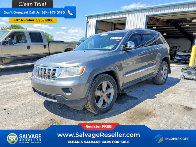 Used 2012 Jeep Grand Cherokee Overland AWD/4WD image 1
