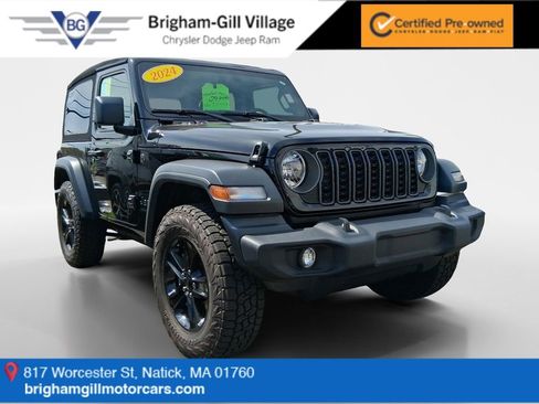 Certified 2024 Jeep Wrangler Sport AWD/4WD image 1
