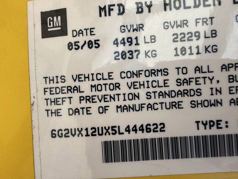 Used 2005 Pontiac GTO RWD image 27