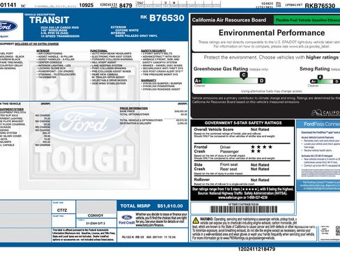 Used 2024 Ford Transit 250 Low Roof RWD image 28