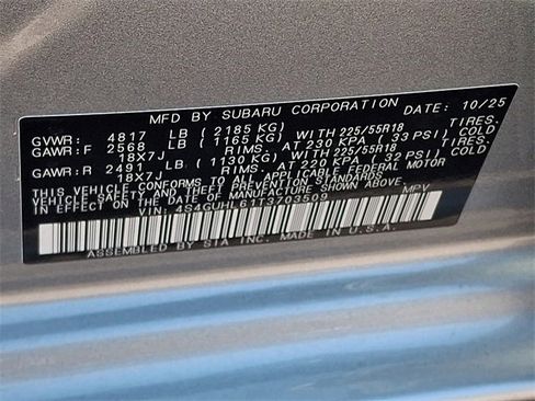 New 2026 Subaru Crosstrek 2.5i Limited image 10