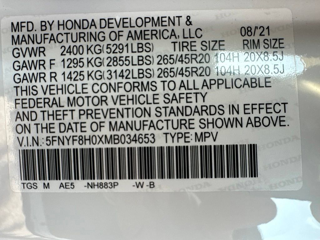 Used 2021 Honda Passport Elite image 19