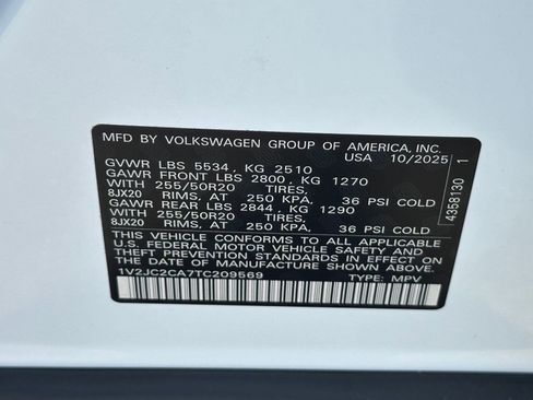 New 2026 Volkswagen Atlas Cross Sport SE image 19