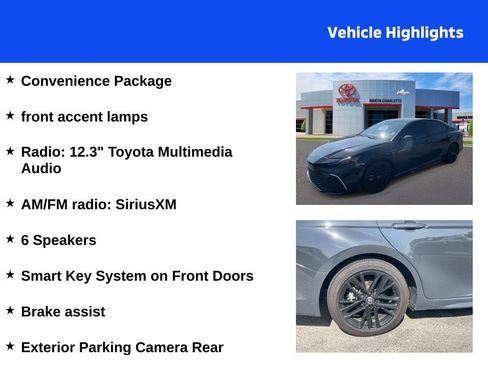 Used 2026 Toyota Camry SE w/ Convenience Package FWD image 4
