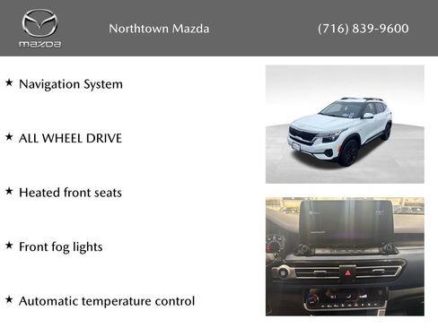 Used 2022 Kia Seltos Nightfall Edition image 2