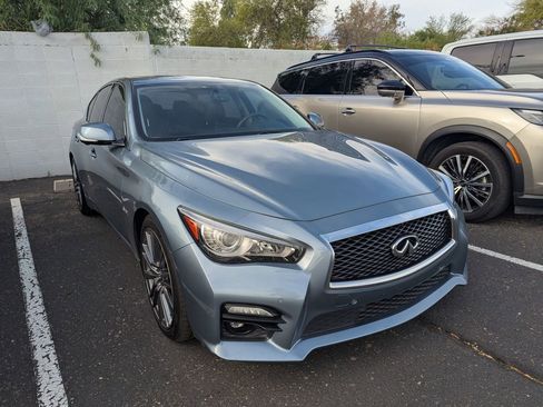 Used 2016 INFINITI Q50 Red Sport 400 image 4