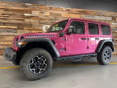 Used 2022 Jeep Wrangler Unlimited Rubicon 4xe w/ Cold Weather Group image 5