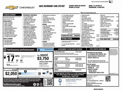 Used 2022 Chevrolet Silverado 1500 RST image 3