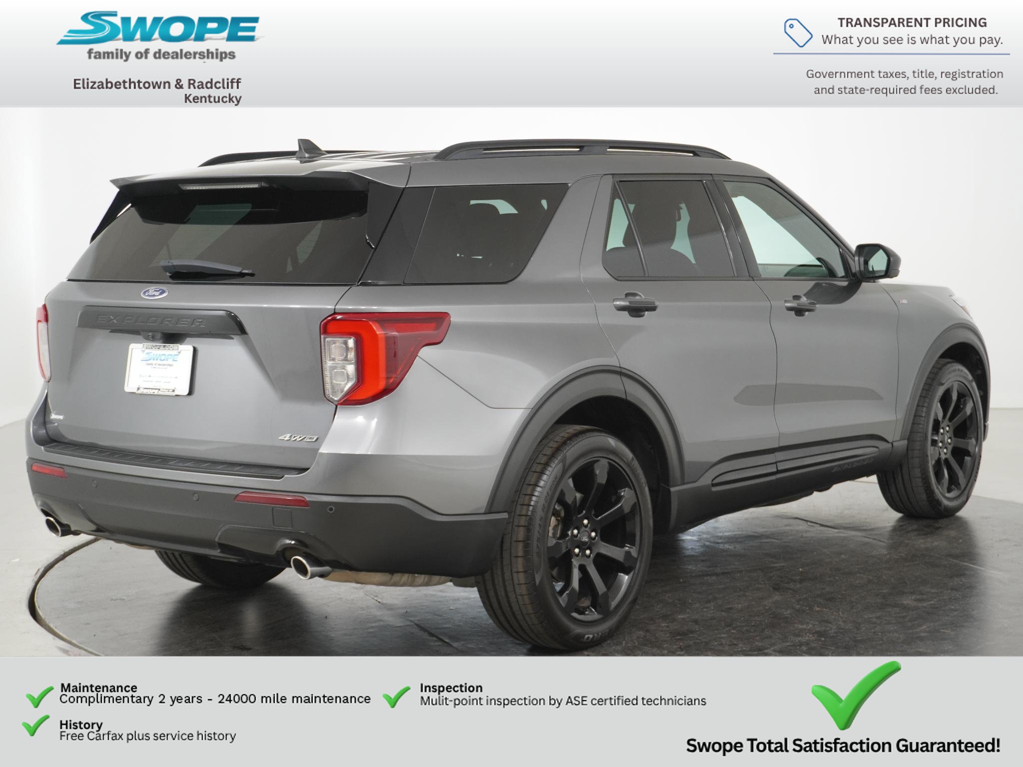 Used 2023 Ford Explorer ST-Line AWD/4WD image 3