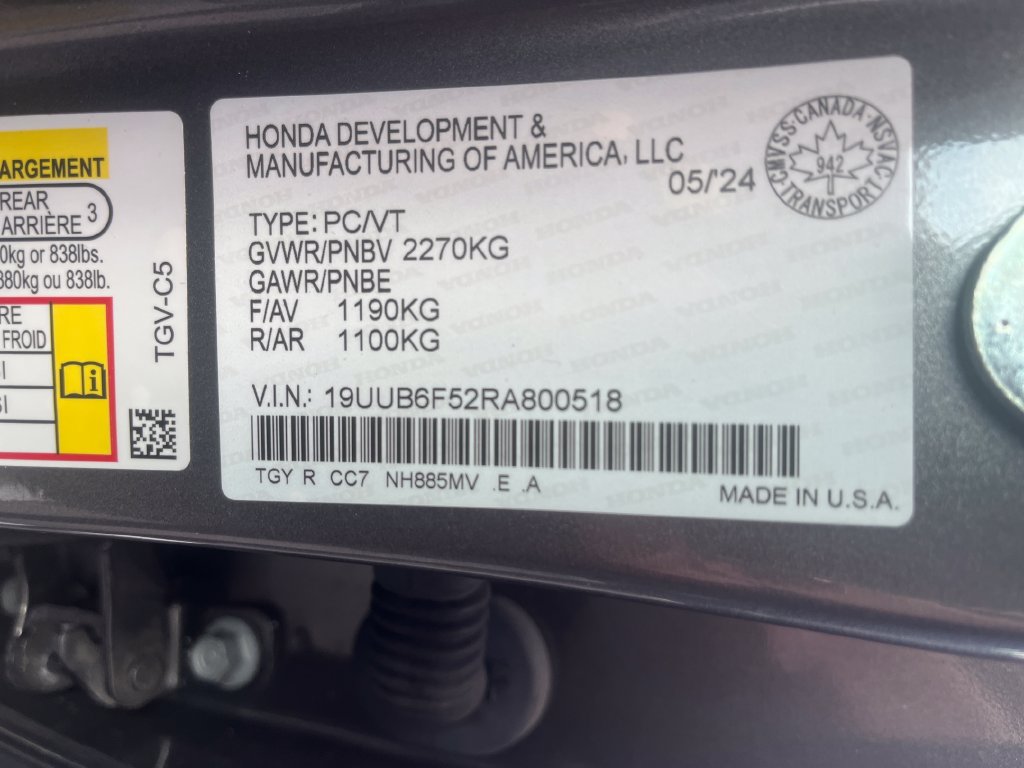 Used 2024 Acura TLX w/ A-SPEC Package AWD/4WD image 32