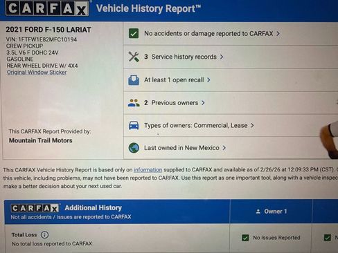 Used 2021 Ford F150 Lariat image 8