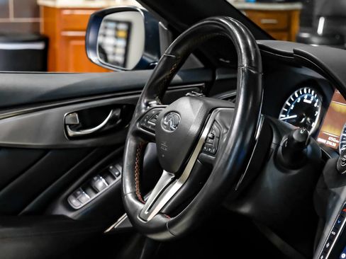 Used 2019 INFINITI Q50 Red Sport 400 w/ Sensory Package AWD/4WD image 17