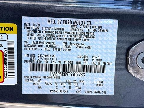 New 2026 Ford Mustang Dark Horse w/ Anti-Theft Package image 11