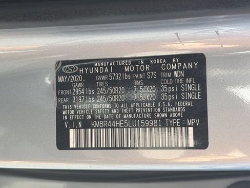 Used 2020 Hyundai Palisade SEL w/ Premium Package FWD image 36