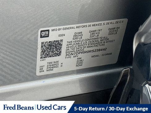 Certified 2024 Chevrolet Equinox EV RS AWD/4WD image 37