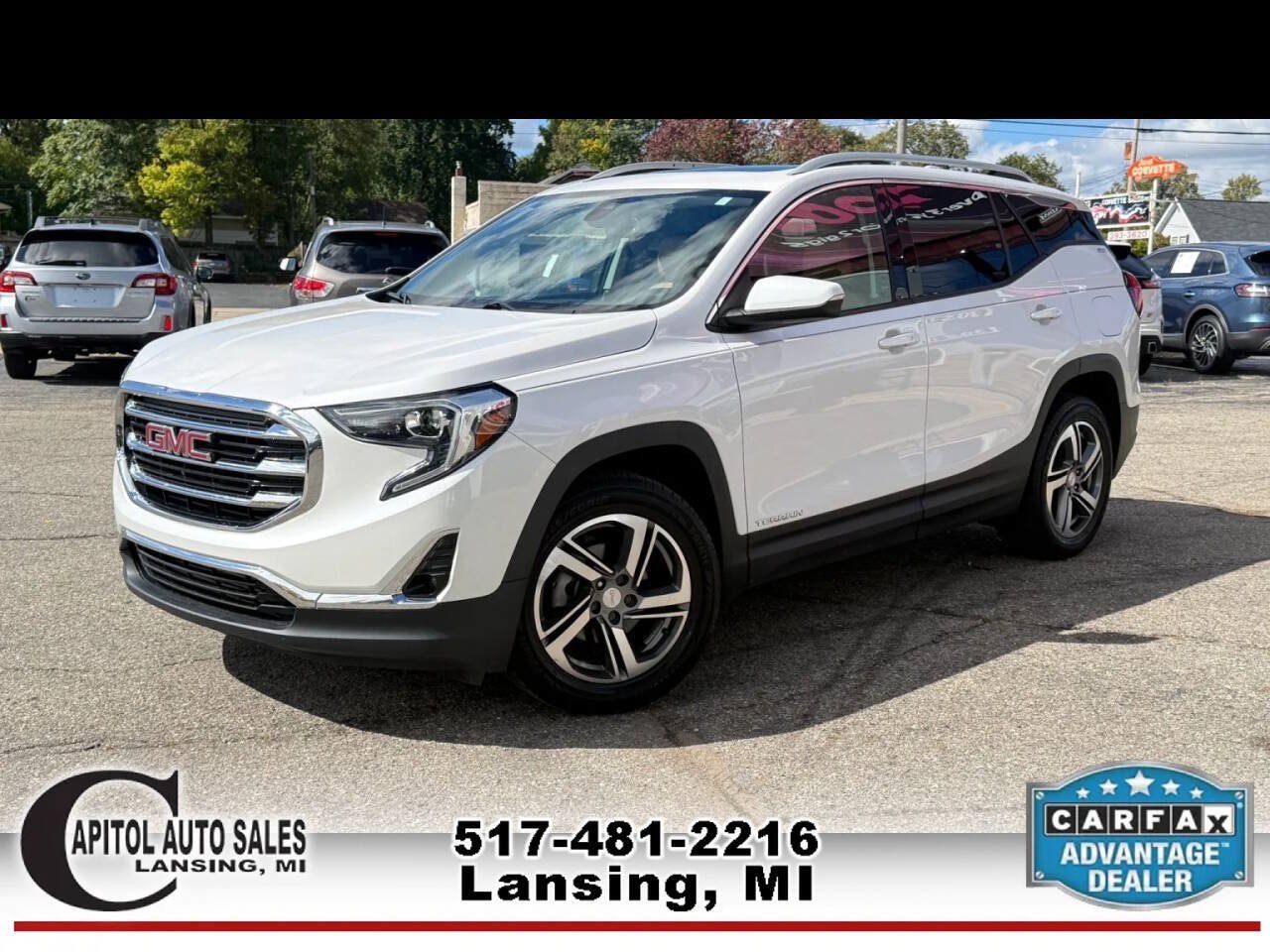 Used 2021 GMC Terrain SLT w/ Infotainment Package II AWD/4WD image 4