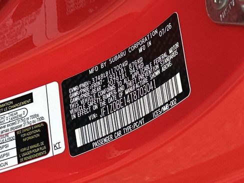 New 2026 Subaru BRZ Limited w/ Popular Package 2 RWD image 27