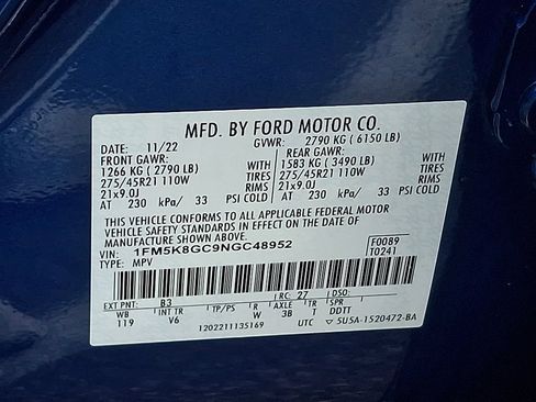 Certified 2022 Ford Explorer ST w/ ST Street Pack AWD/4WD image 29