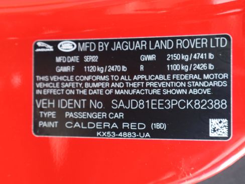Used 2023 Jaguar F-TYPE R-Dynamic AWD/4WD image 23