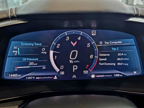 Used 2022 Chevrolet Corvette Stingray Preferred Cpe w/ Z51 Performance Package RWD image 30
