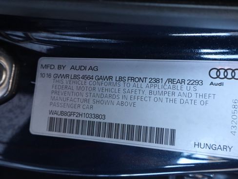 Used 2017 Audi A3 2.0T Premium w/ Convenience Package image 36